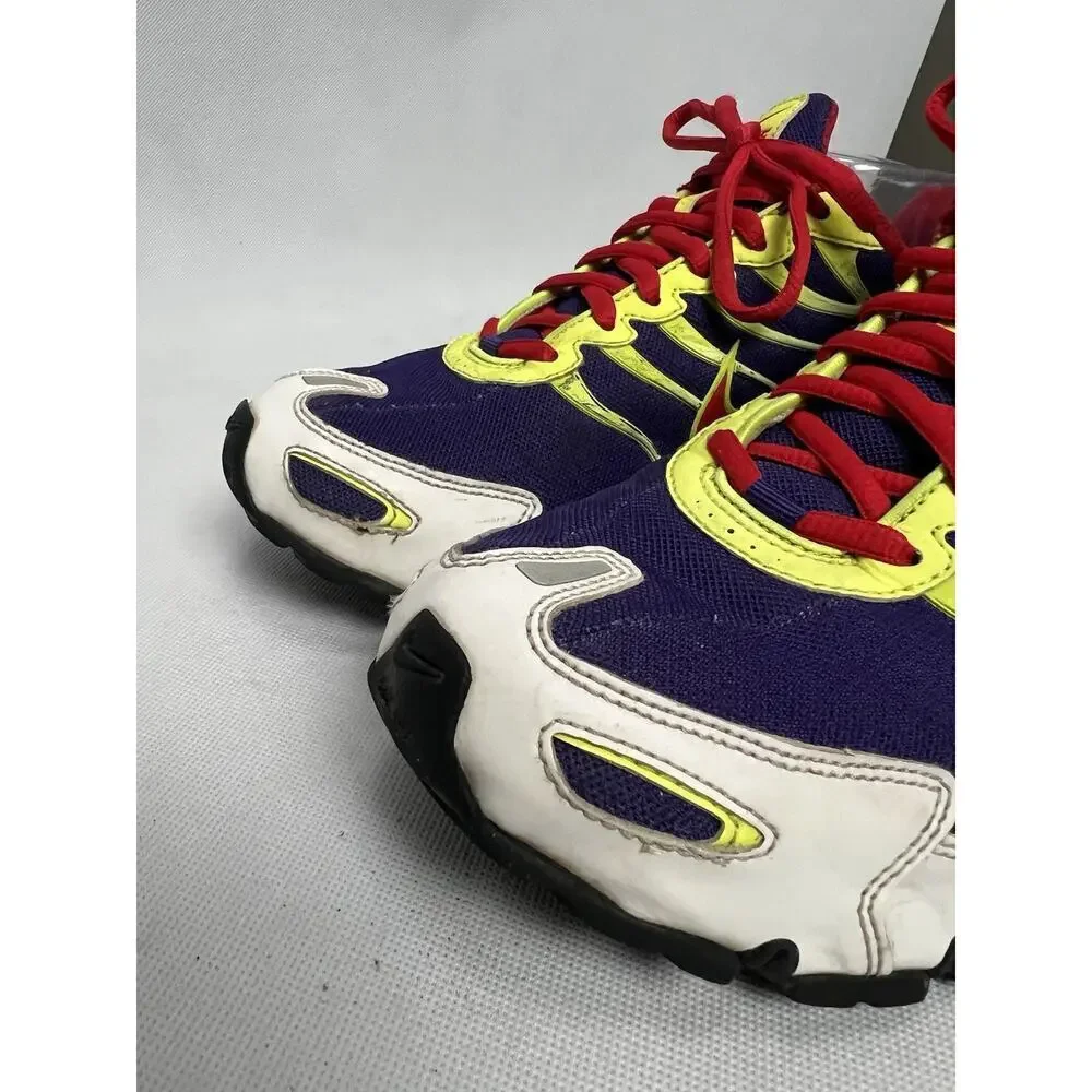 Nike ID Shox Shoes Womens Size 9.5 purp/red/yel. 898281-992